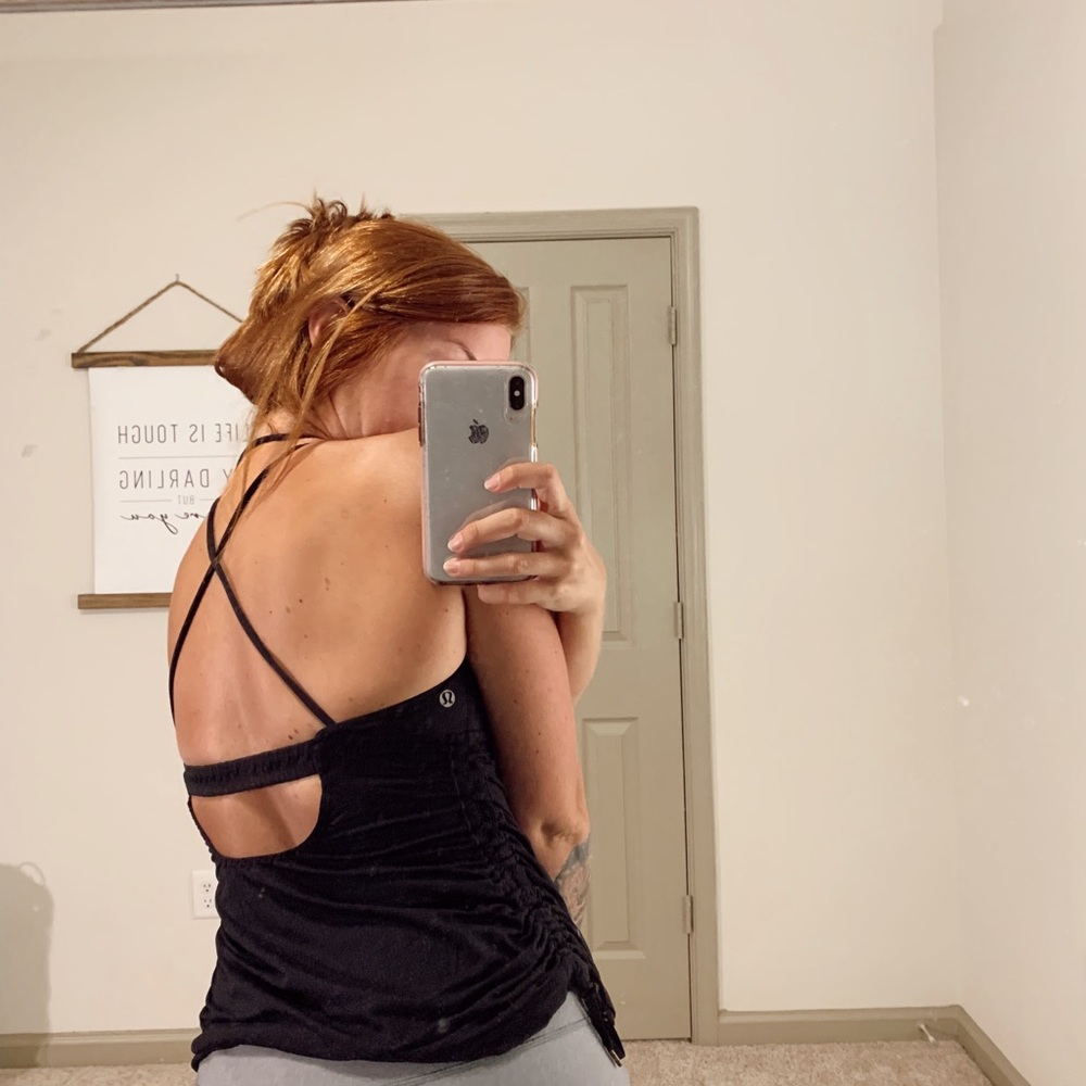 Lululemon strap workout top - Picture 2 of 2